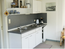 Appartement 5: Veranda mit K�chenzeile